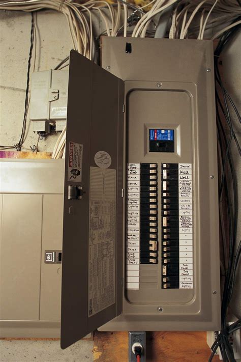 circuit breaker electrical panel box|empty breaker panel box.